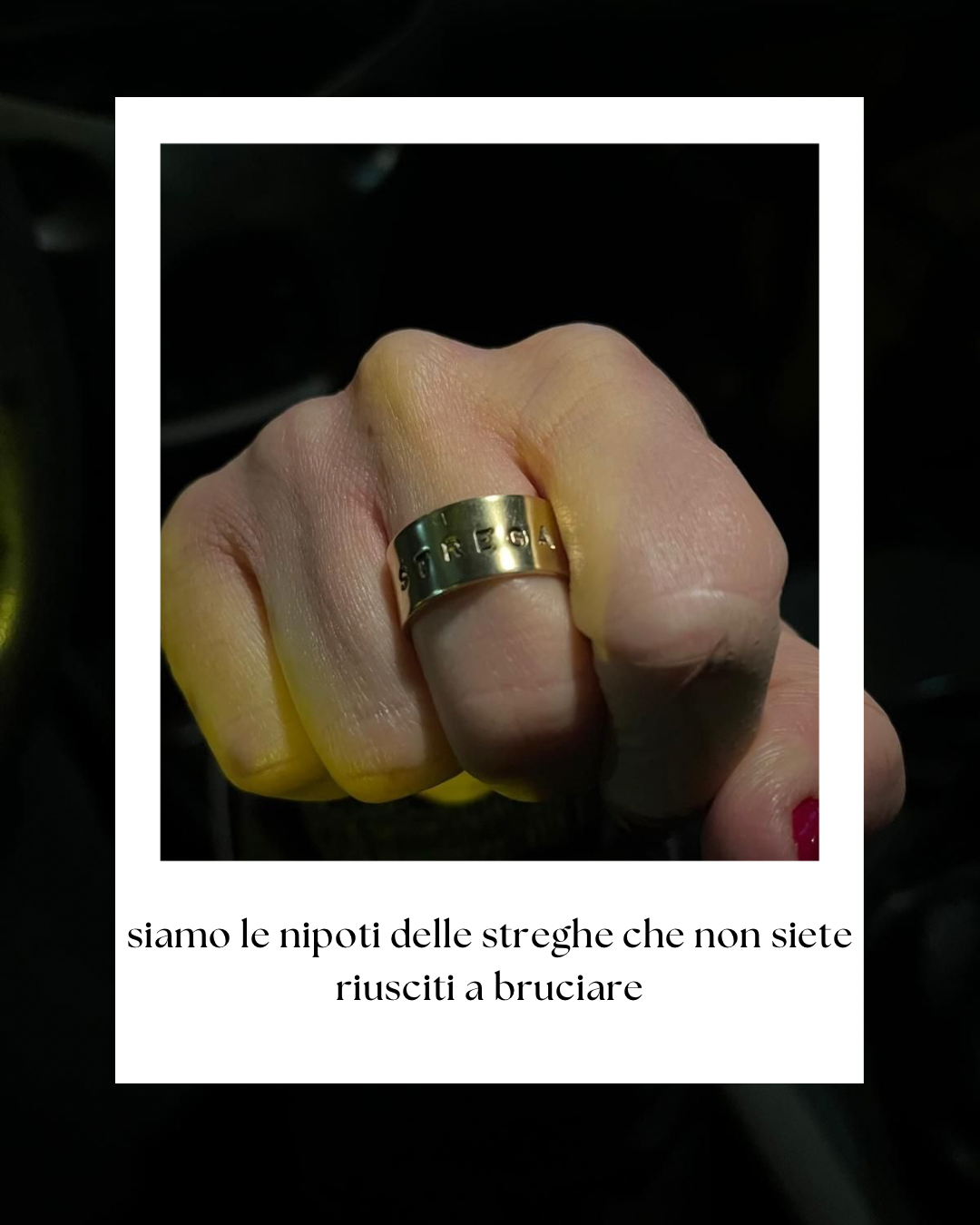 Anello STREGA