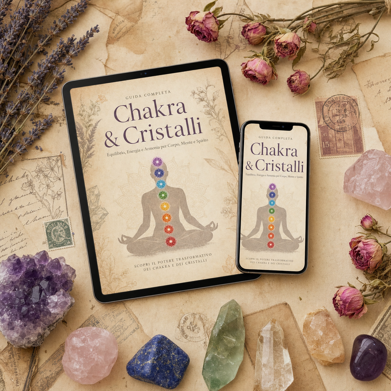 Chakra e Cristalli : La Guida all’Equilibrio Interiore
(Manuale Digitale di Cristalloterapia e Benessere by Viola’s Charme)