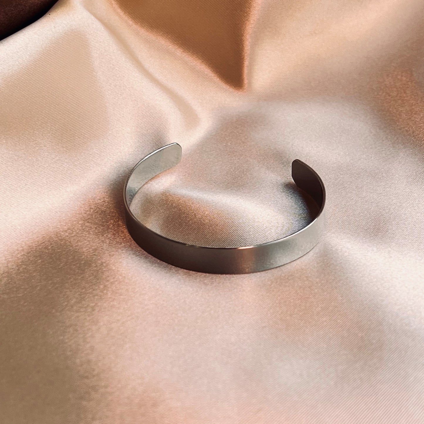 Bracciale 1 cm ACCIAIO