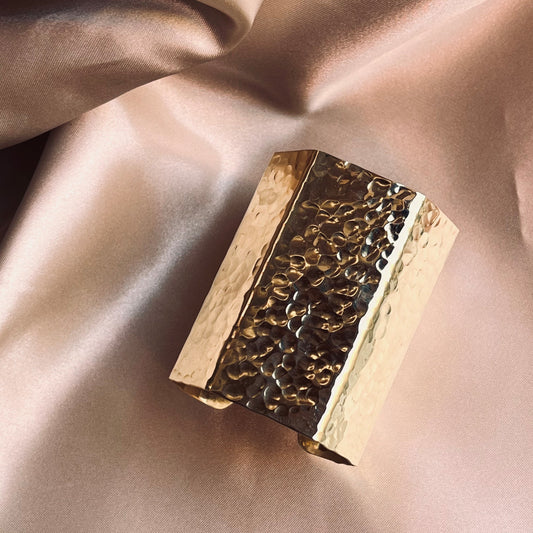 Bracciale 7 CM PENTAGONALE MARTELLATO