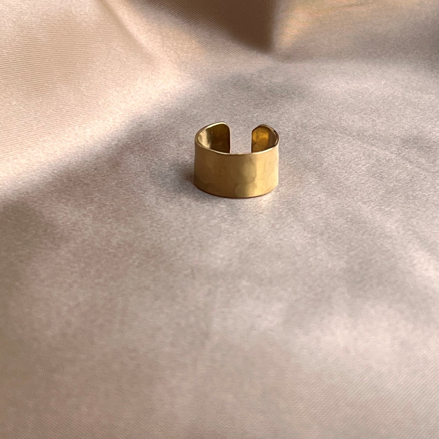 Anello 1 cm MARTELLATO