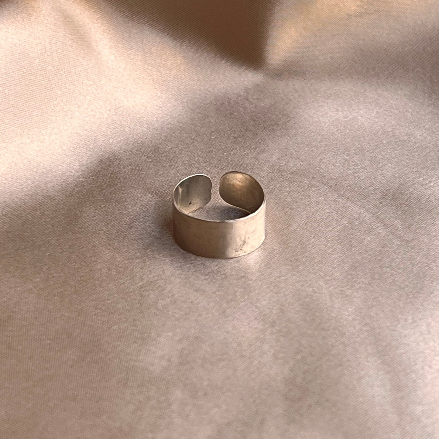 Anello 1 cm MARTELLATO