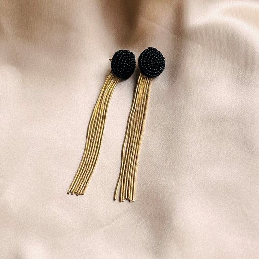 Orecchini Alghero Pendenti Neri