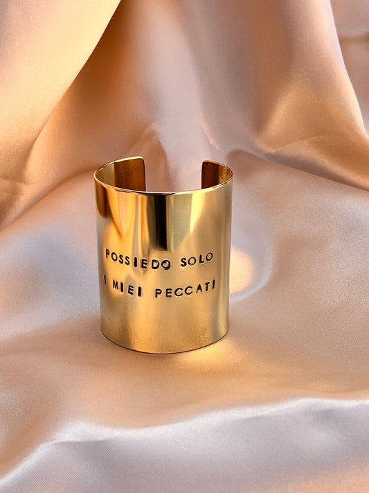 Bracciale 7 CM REGULAR OTTONE