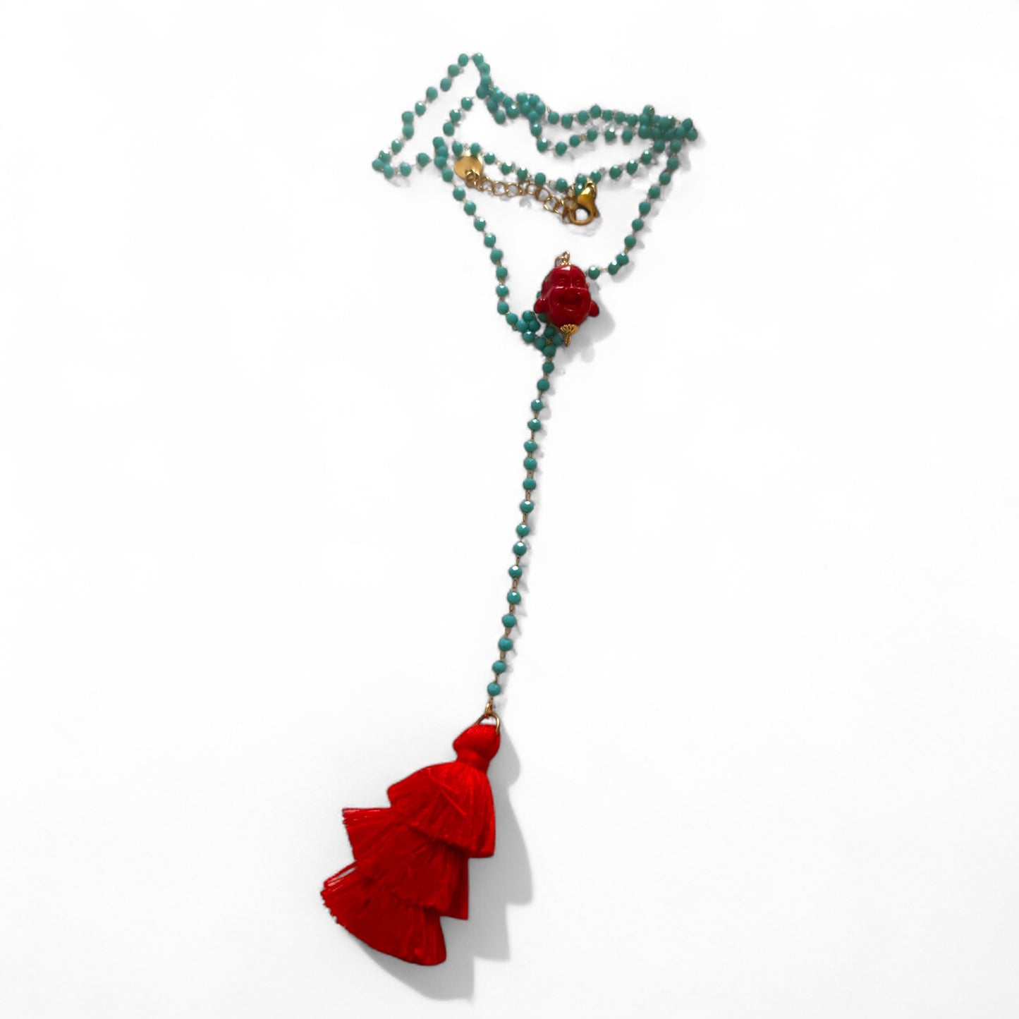 Collana “Anima Karma” – Rosario con Buddha e Nappina