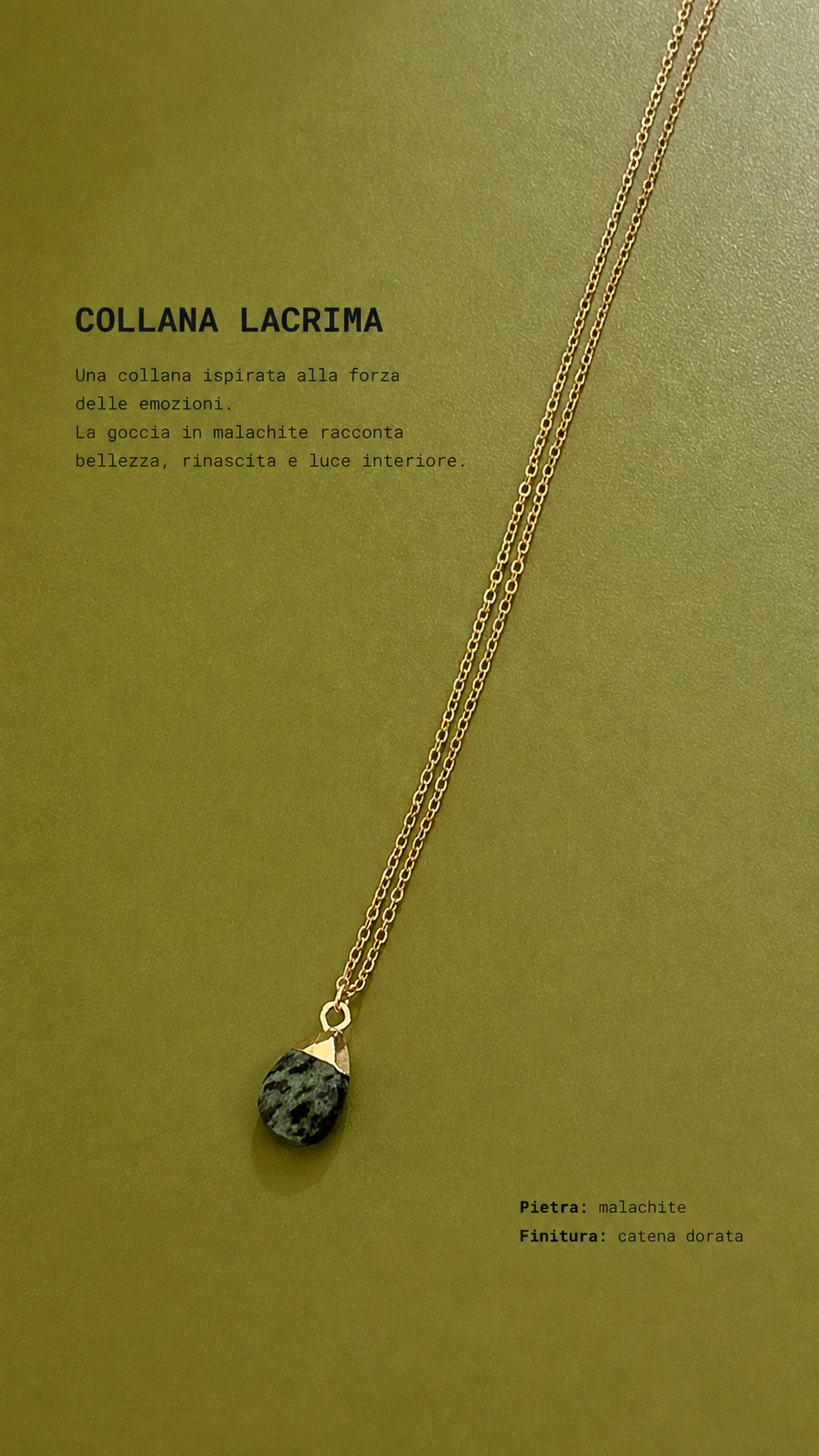 Collana Lacrima