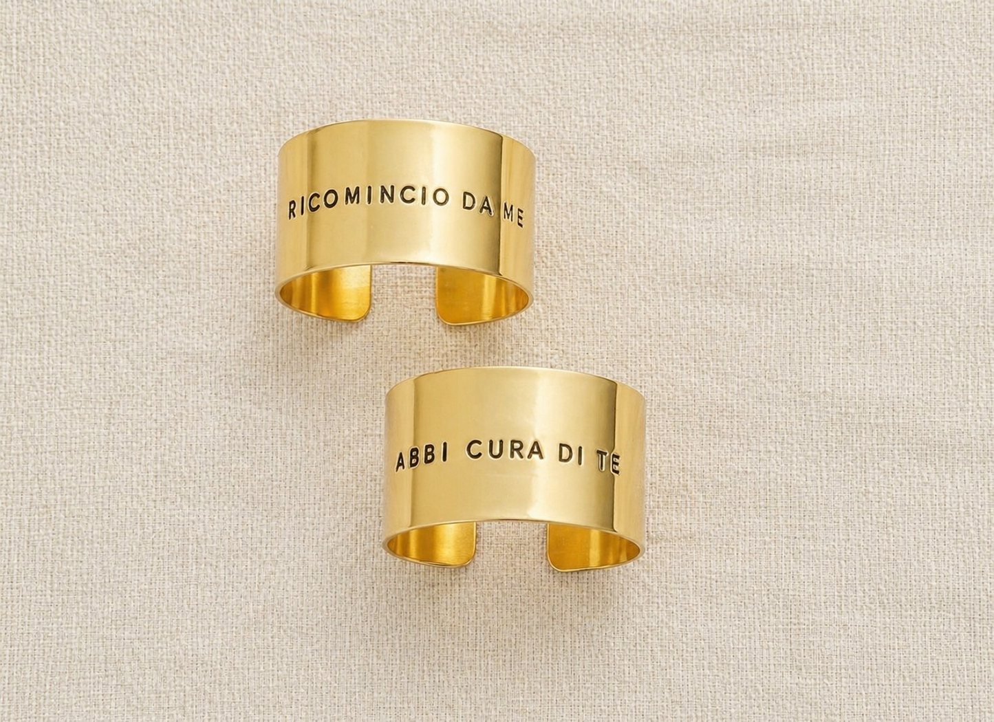 Bracciale 3 cm ABBI CURA DI TE